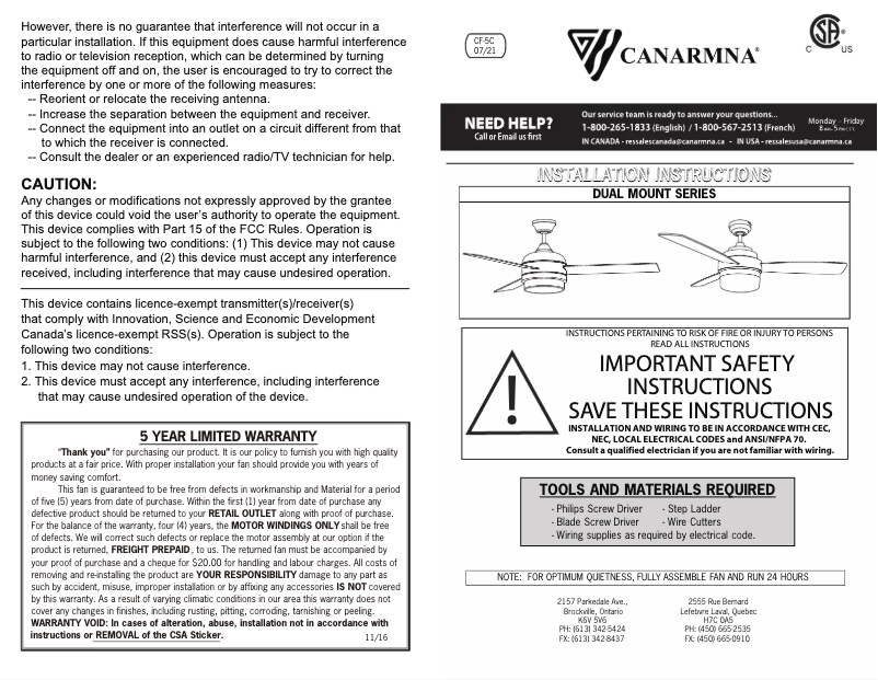 Imagen de la primera página del manual del dispositivo Calibre XV
