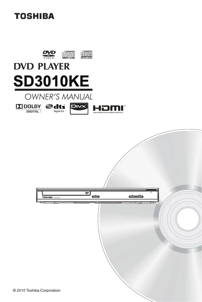 Imagen de la primera página del manual del dispositivo SD3010
