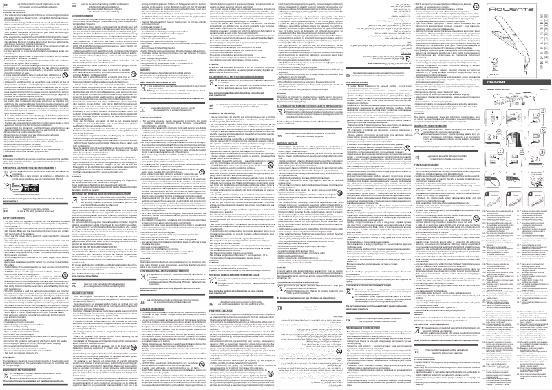 Página 1 del manual Manual de usuario Rowenta Volumizer SF4650