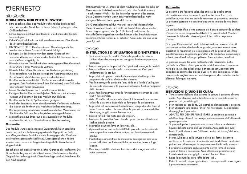 Página nº 1 - Manual de usuario Ernesto HG04258