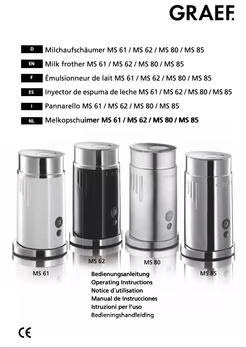 Imagen de la primera página del manual del dispositivo MS61