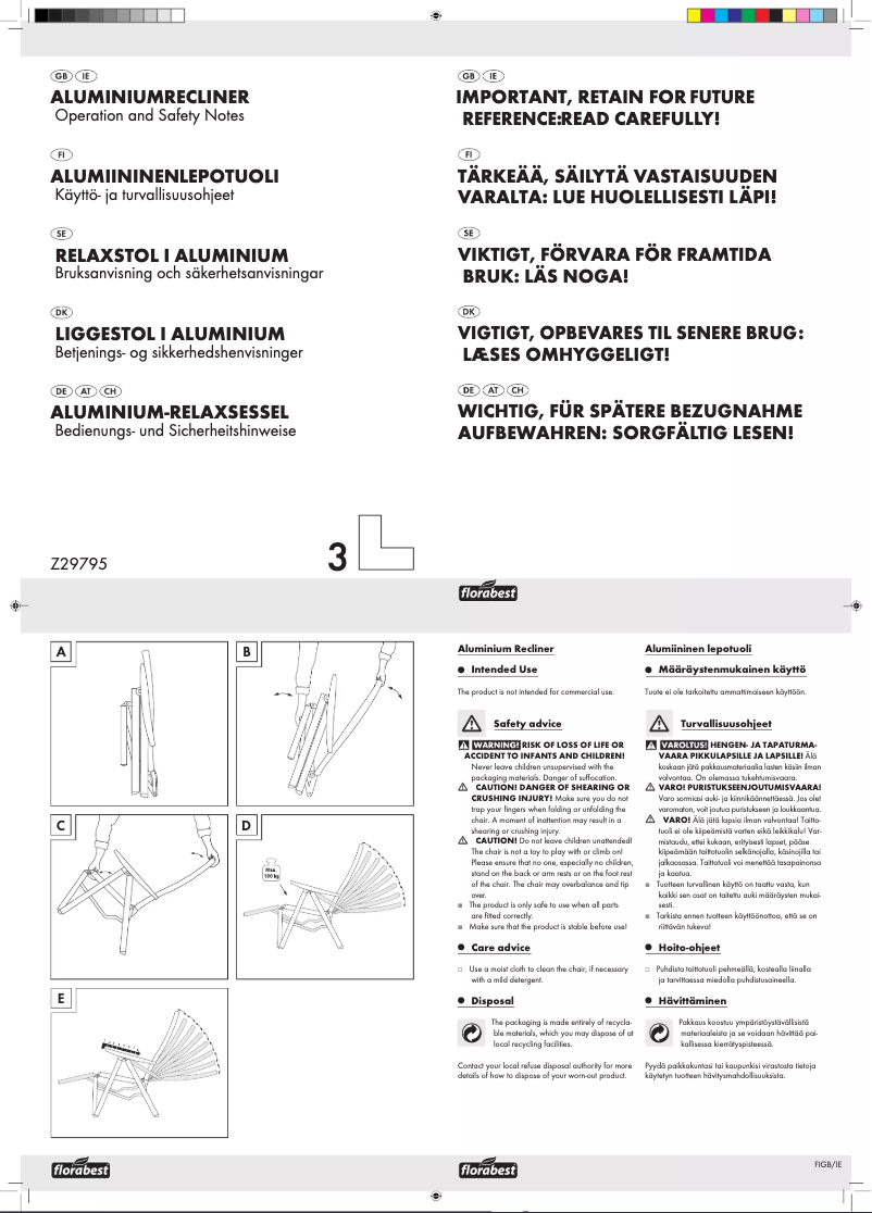 Imagen de la primera página del manual del dispositivo Z29795