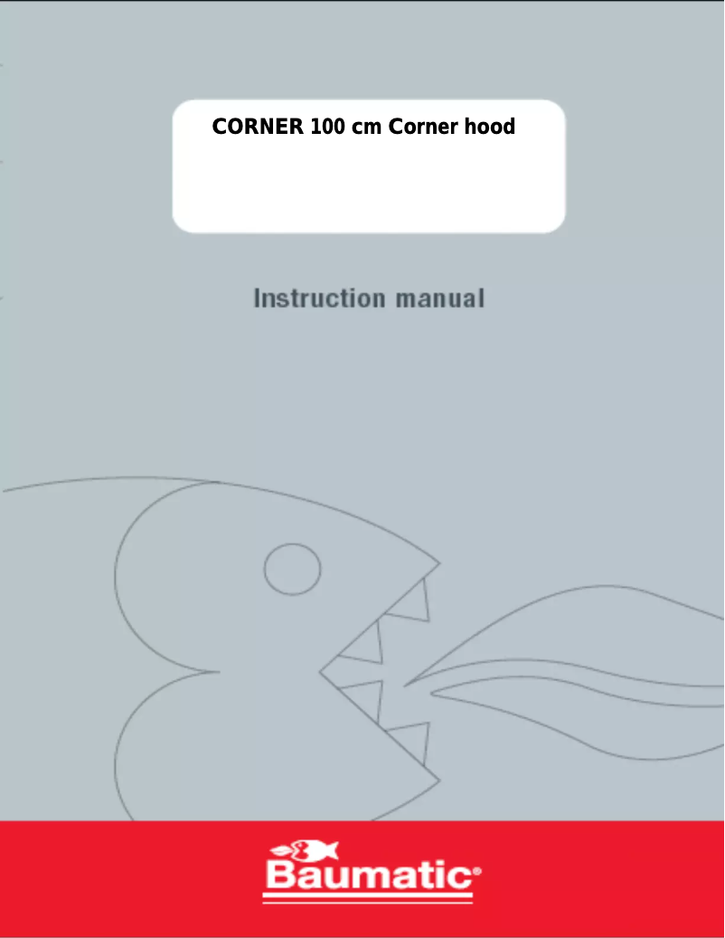 Imagen de la primera página del manual del dispositivo Corner