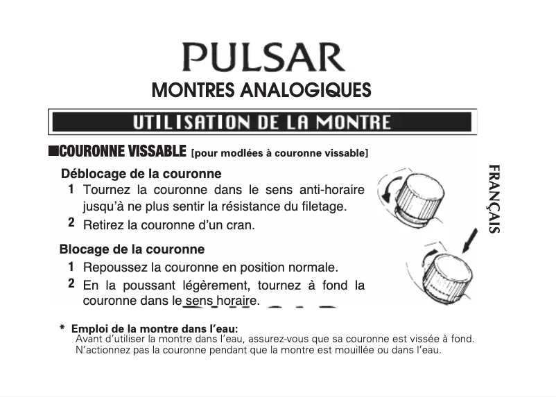 Página 1 del manual Manual de usuario Pulsar Attitude PH8175X1