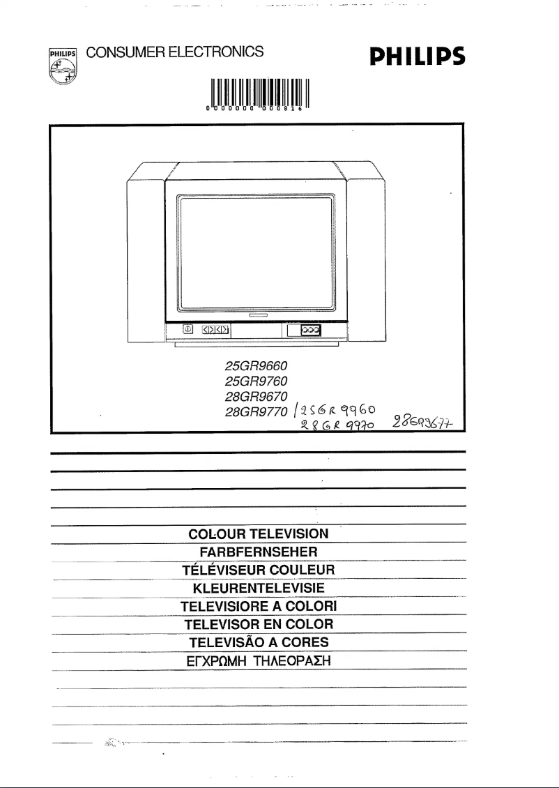 Imagen de la primera página del manual del dispositivo 28GR9677