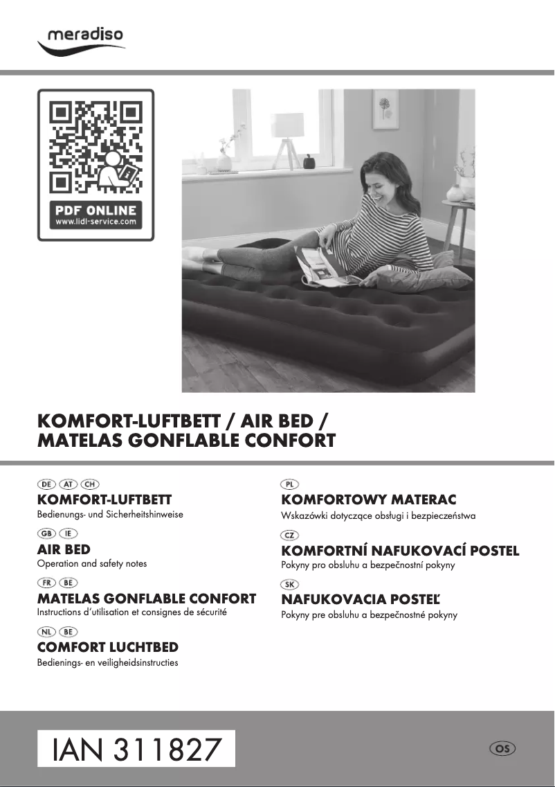 Página 1 del manual Manual de usuario Meradiso IAN 311827