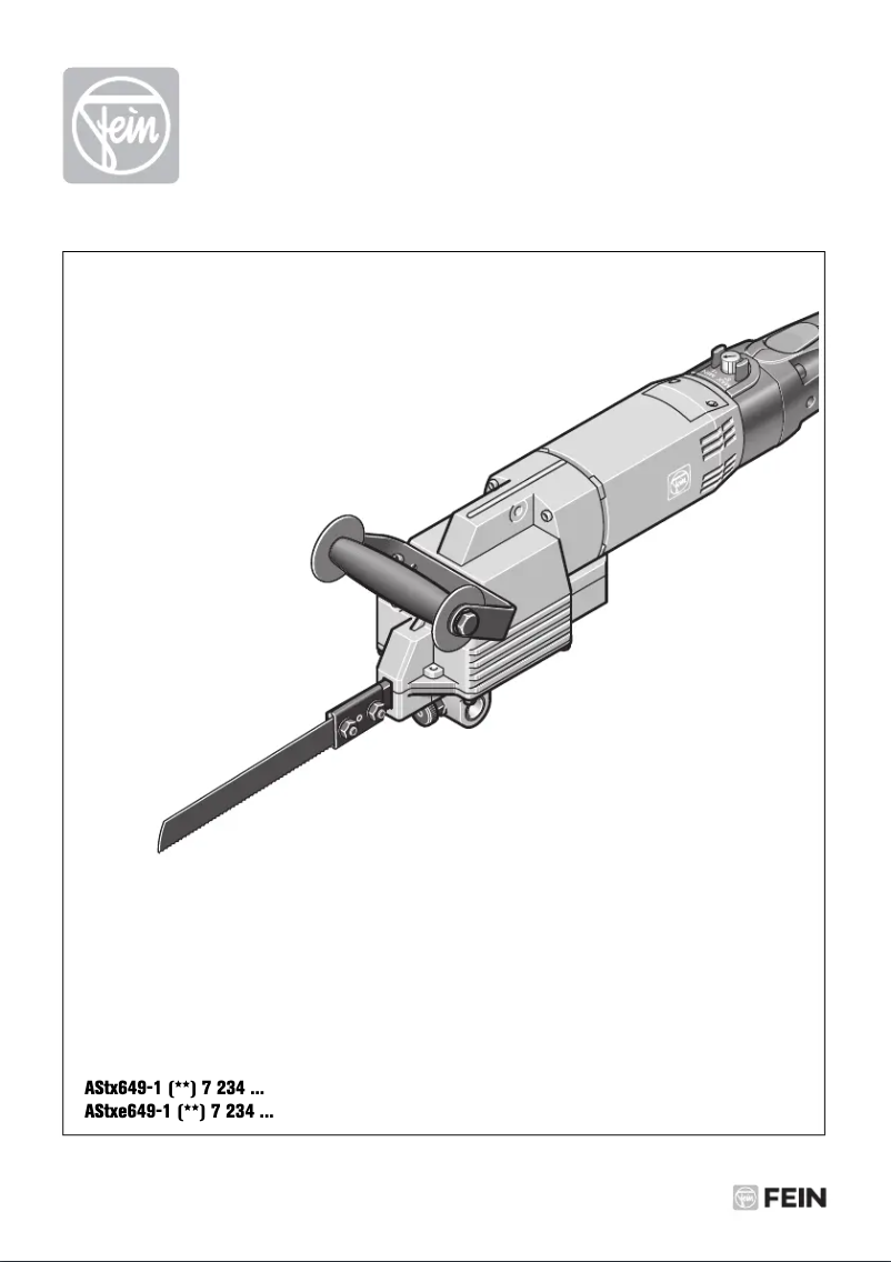 Página nº 1 - Manual de usuario Fein AStx 649-1