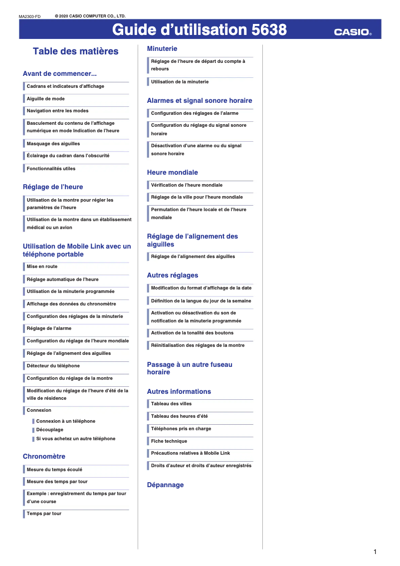 Imagen de la primera página del manual del dispositivo Edifice ECB-20