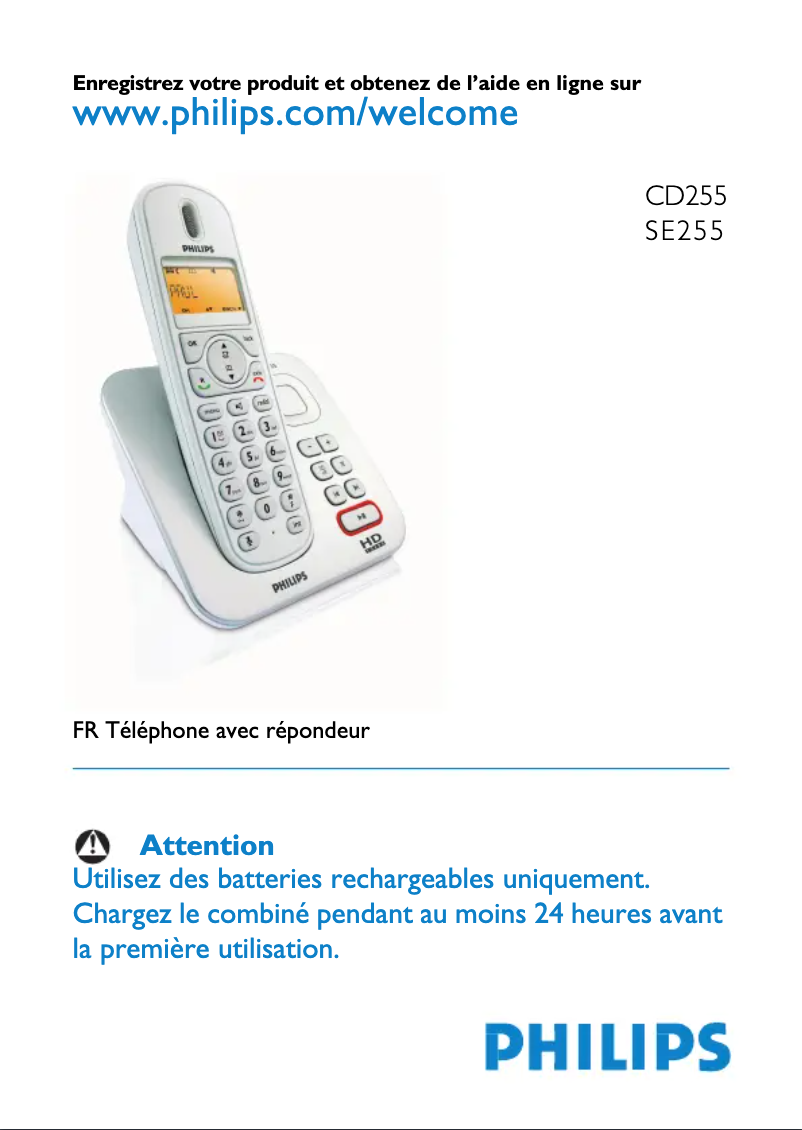 Imagen de la primera página del manual del dispositivo SE2552B