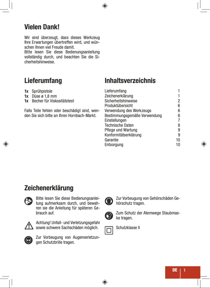 Imagen de la primera página del manual del dispositivo PE-500 SP