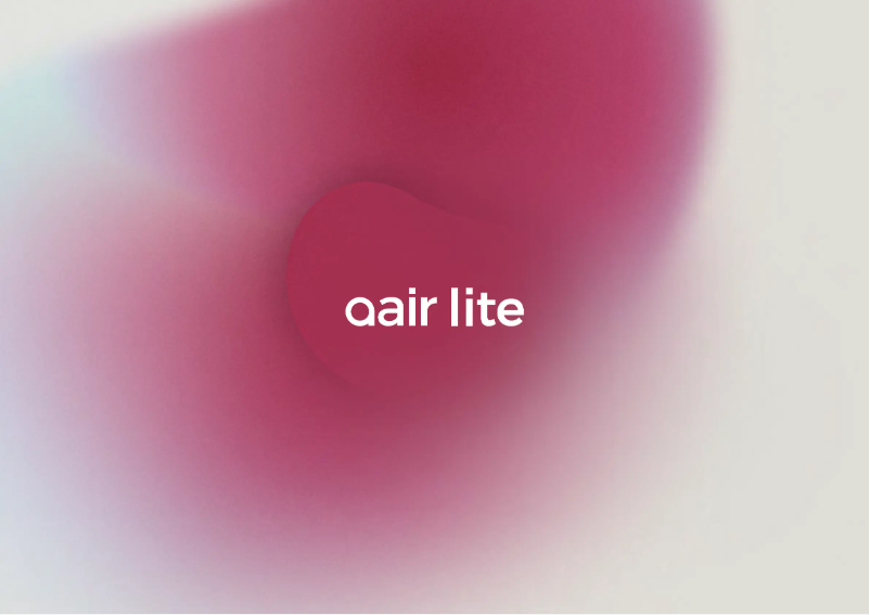 Imagen de la primera página del manual del dispositivo Oair Lite