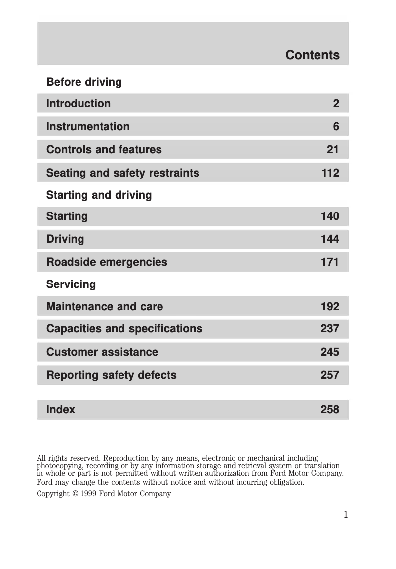 Imagen de la primera página del manual del dispositivo Mountaineer (1998)
