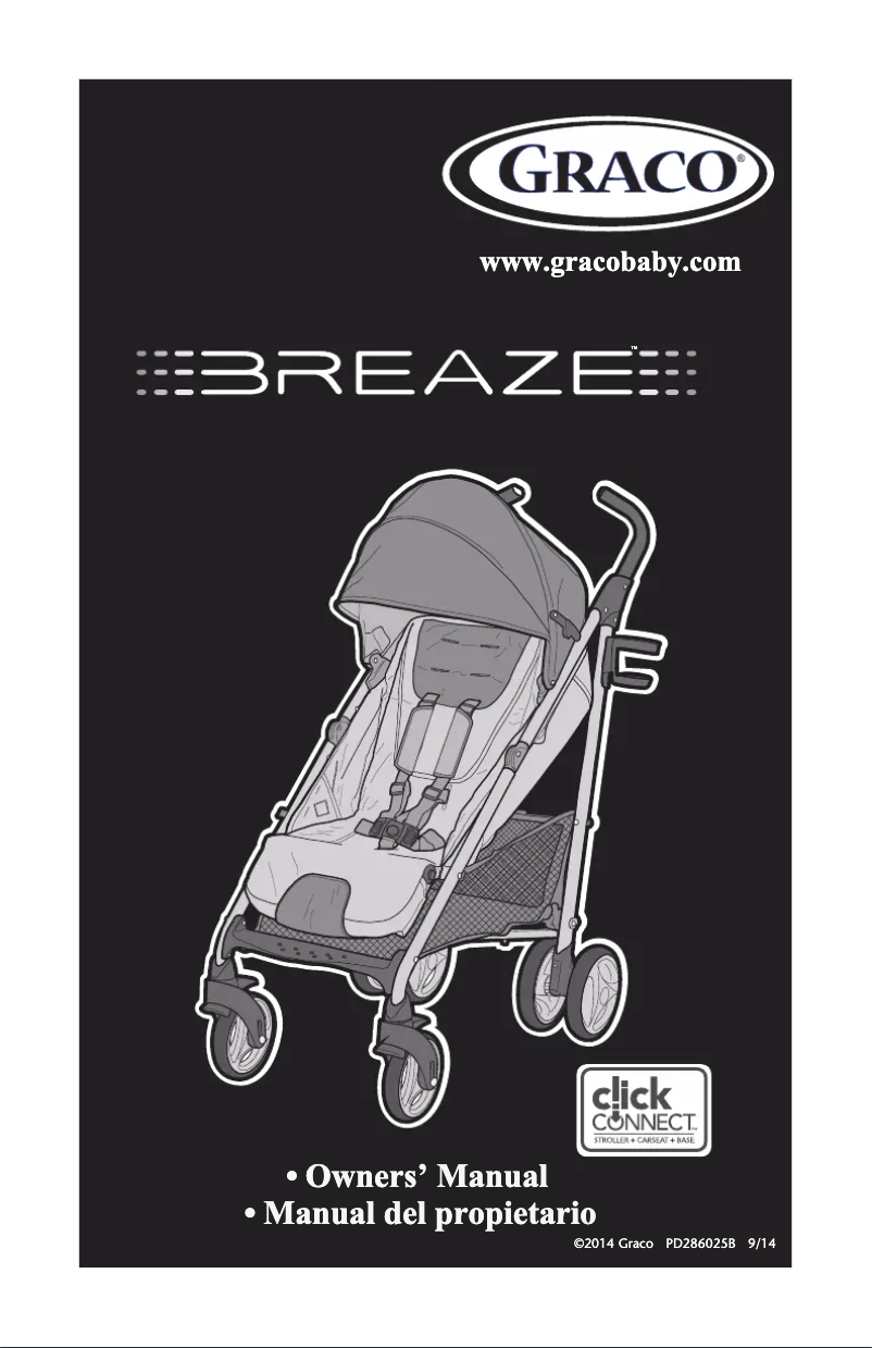 Página 1 del manual Manual de usuario Graco Breaze