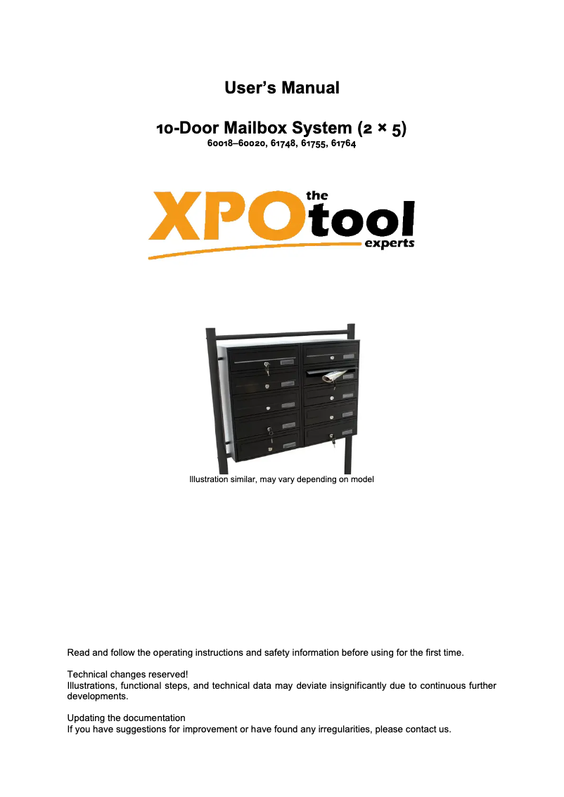 Página nº 1 - Manual de usuario WilTec 61755