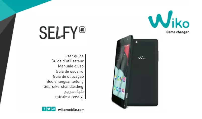 Imagen de la primera página del manual del dispositivo WI.SELFY4GWH