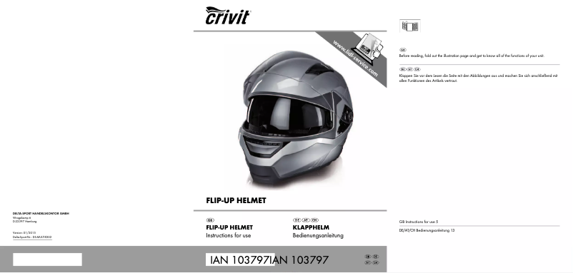 Imagen de la primera página del manual del dispositivo IAN 103797