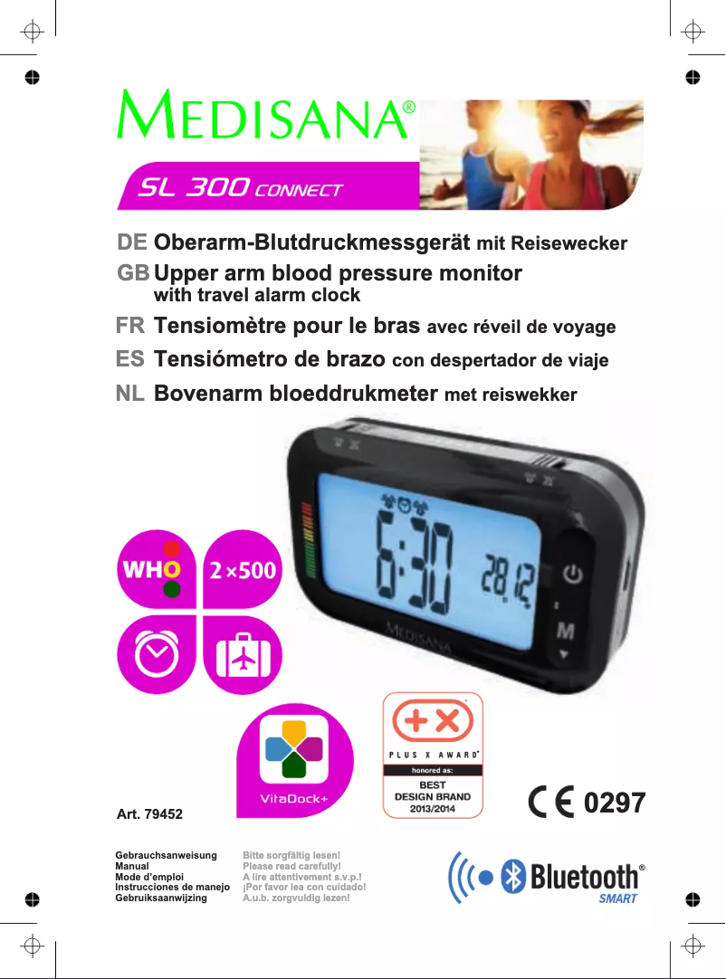 Página 1 del manual Manual de usuario Medisana SL 300 Connect