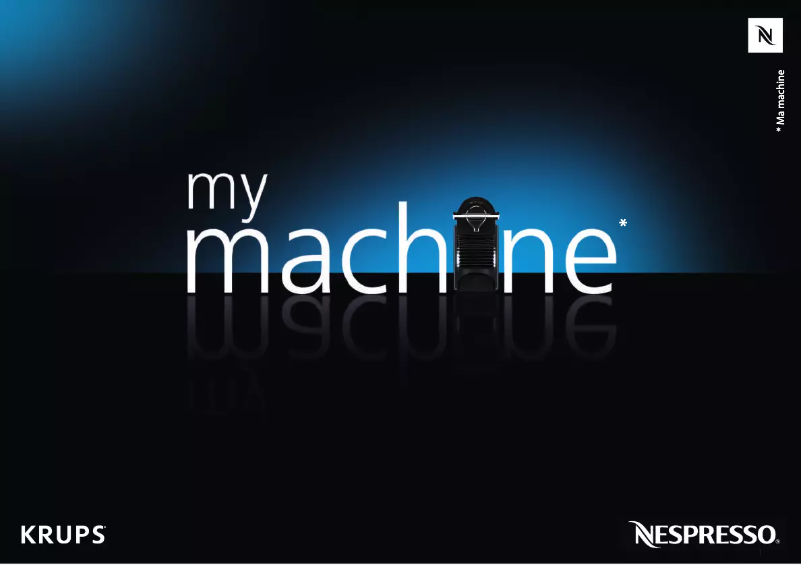 Imagen de la primera página del manual del dispositivo Nespresso Pixie XN3030