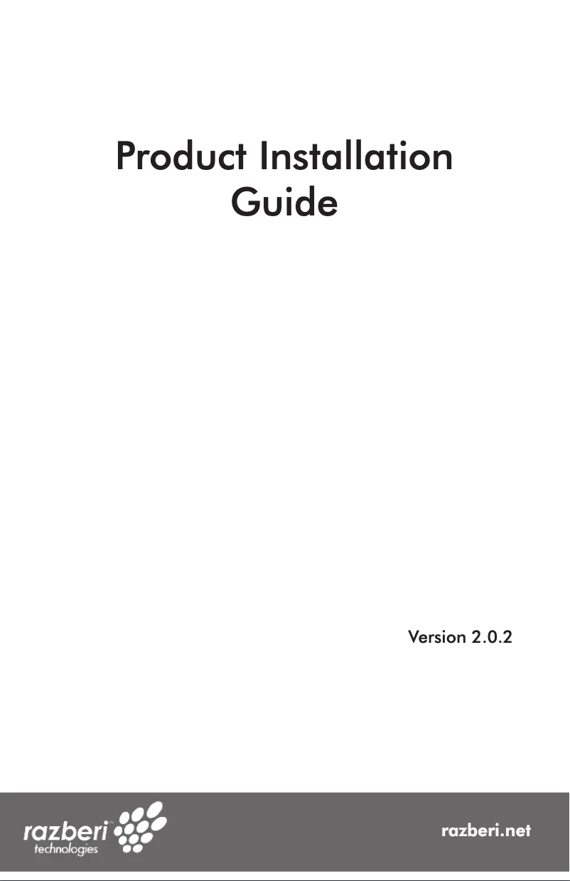 Página 1 del manual Manual de usuario Razberi ServerSwitchIQ SSIQ24P-I7