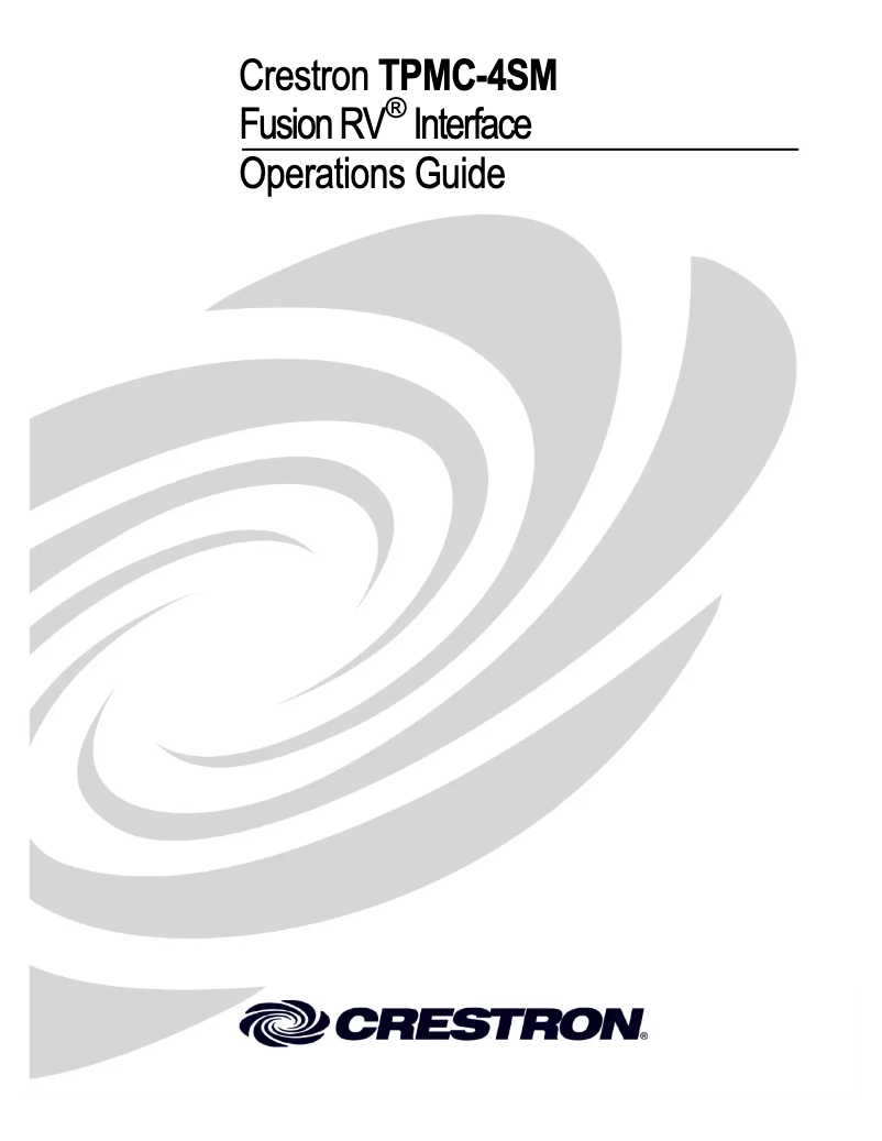 Imagen de la primera página del manual del dispositivo TPMC-4SM-B-S
