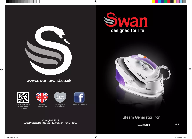 Imagen de la primera página del manual del dispositivo SI9020N