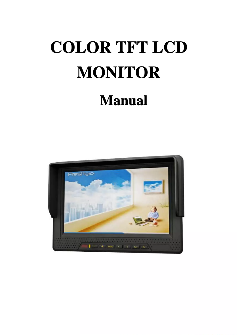 Página 1 del manual Manual de usuario Lilliput 668