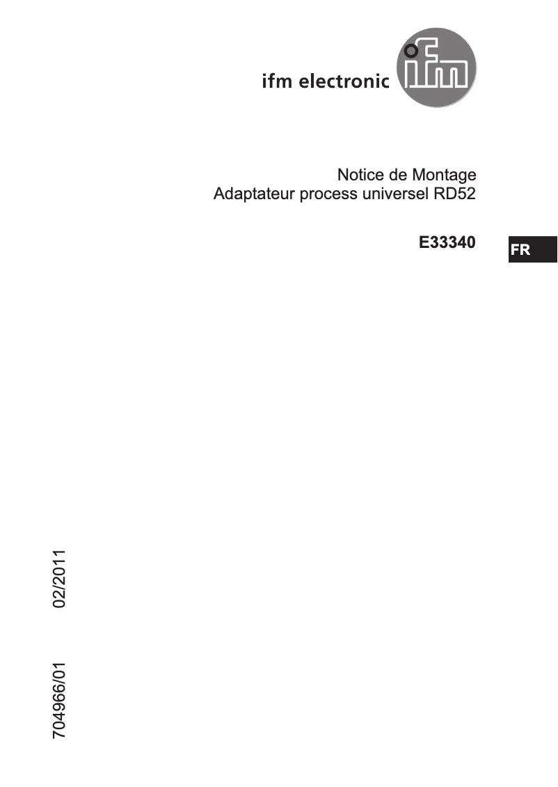 Imagen de la primera página del manual del dispositivo E33340