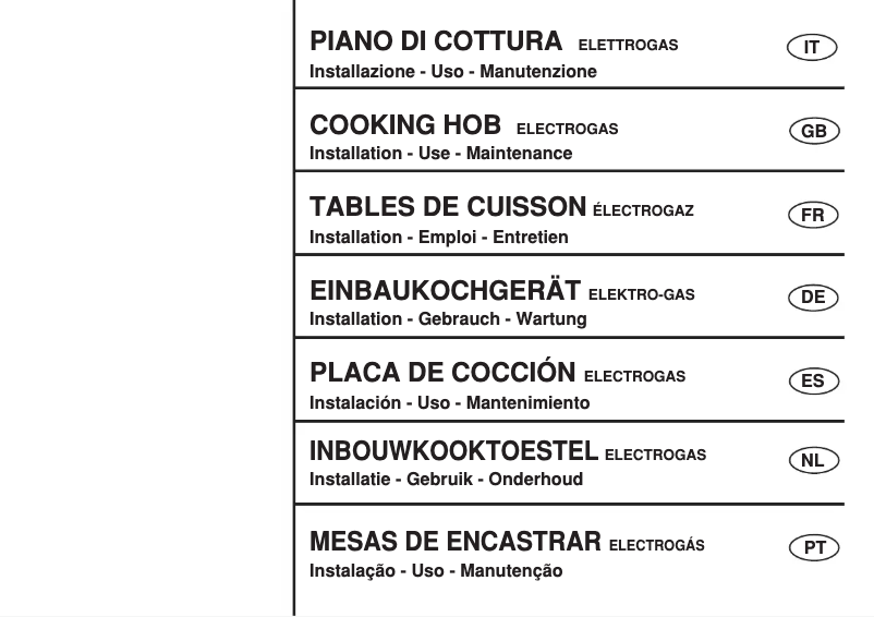 Imagen de la primera página del manual del dispositivo 3FH-5GLST X