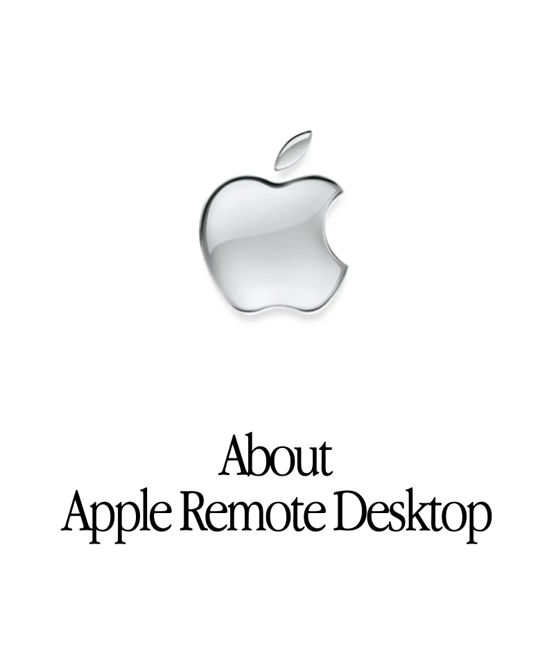 Imagen de la primera página del manual del dispositivo Remote Desktop