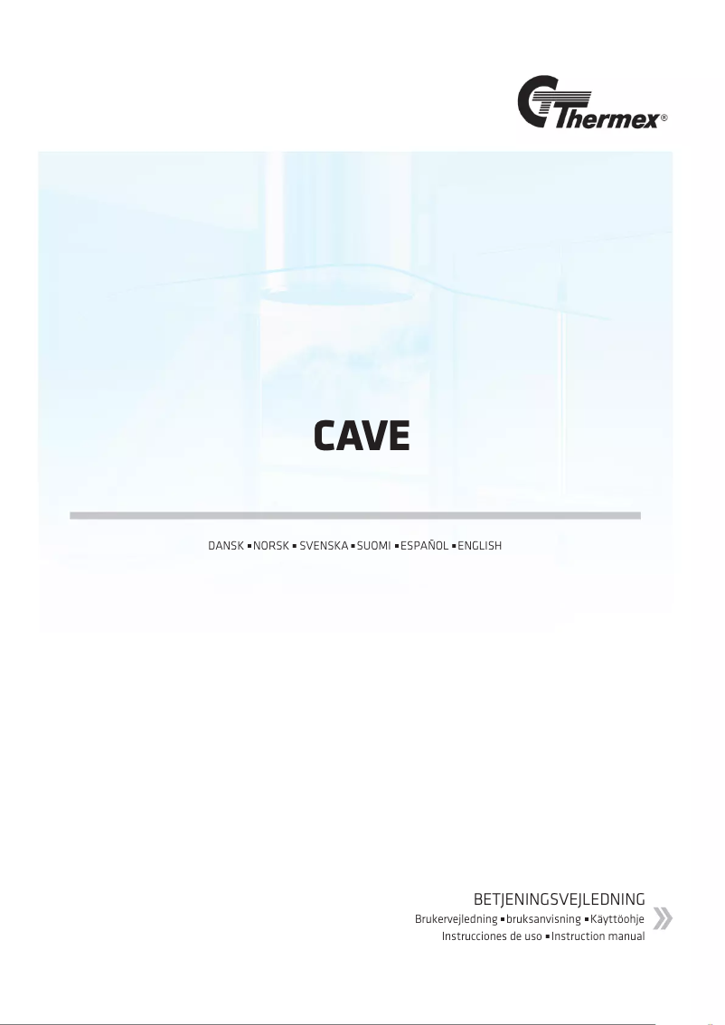 Imagen de la primera página del manual del dispositivo Cave