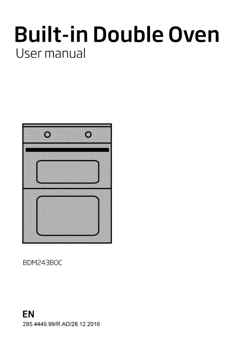 Imagen de la primera página del manual del dispositivo BDM243BOC