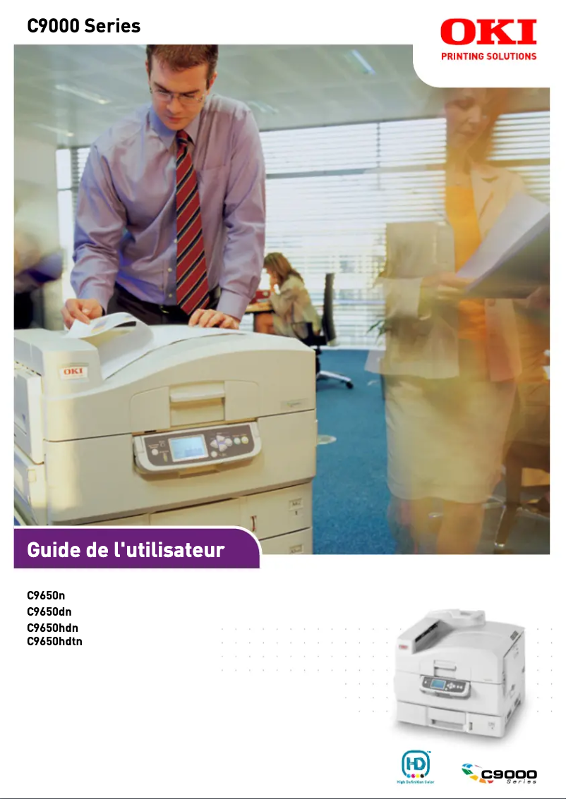 Página 1 del manual Manual de usuario OKI C9650n