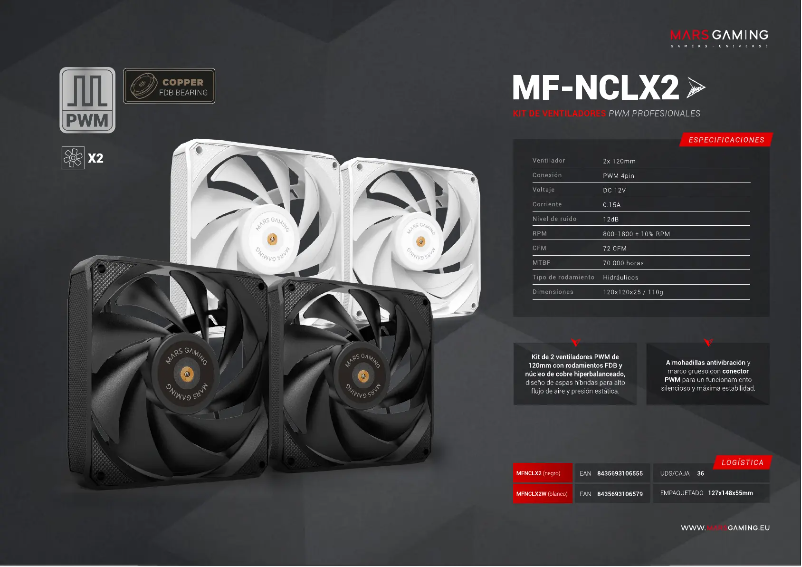 Imagen de la primera página del manual del dispositivo MF-NCLX2