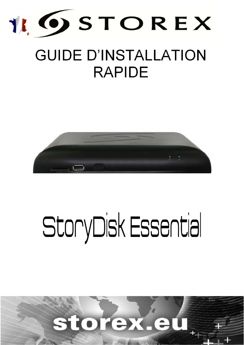 Página 1 del manual Manual de usuario Storex StoryDisk Essential