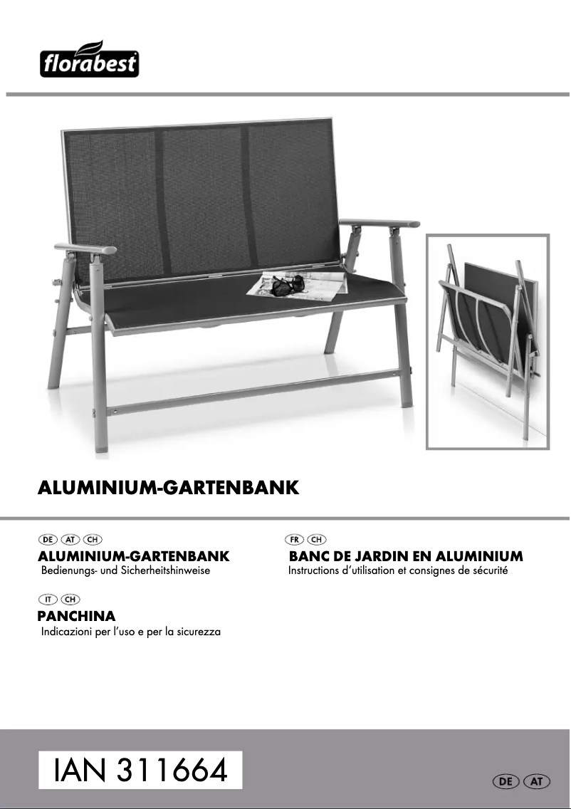 Imagen de la primera página del manual del dispositivo IAN 311664