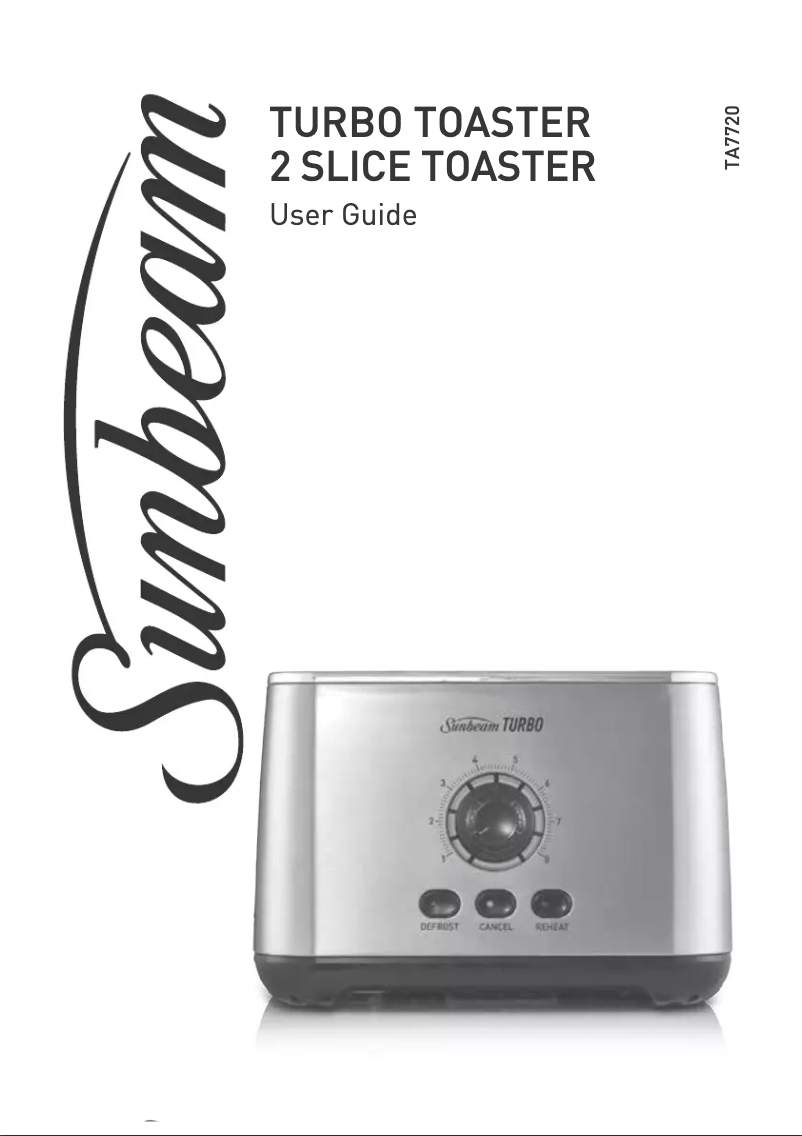 Imagen de la primera página del manual del dispositivo TA7720