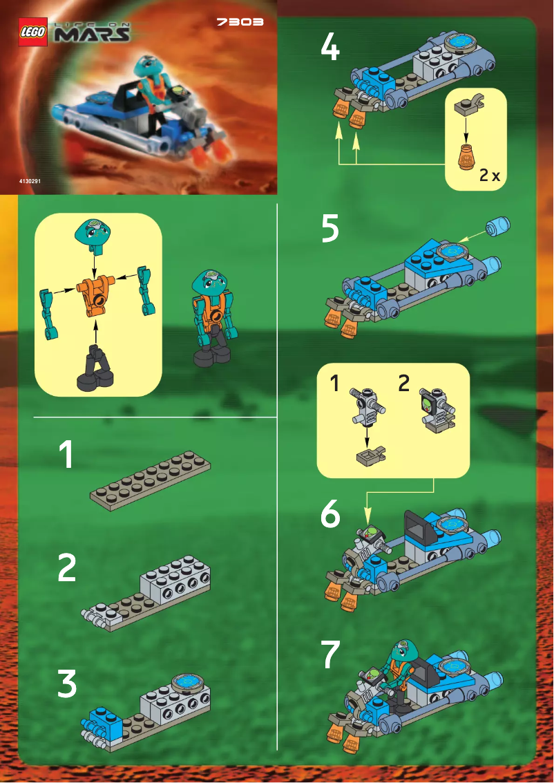 Imagen de la primera página del manual del dispositivo Space 7303