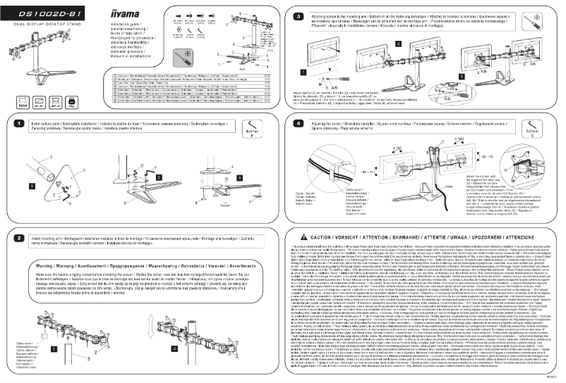 Imagen de la primera página del manual del dispositivo DS1002D-B1