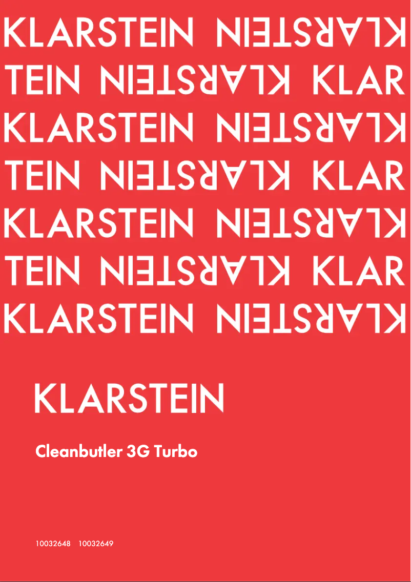 Página 1 del manual Manual de usuario Klarstein 10032649