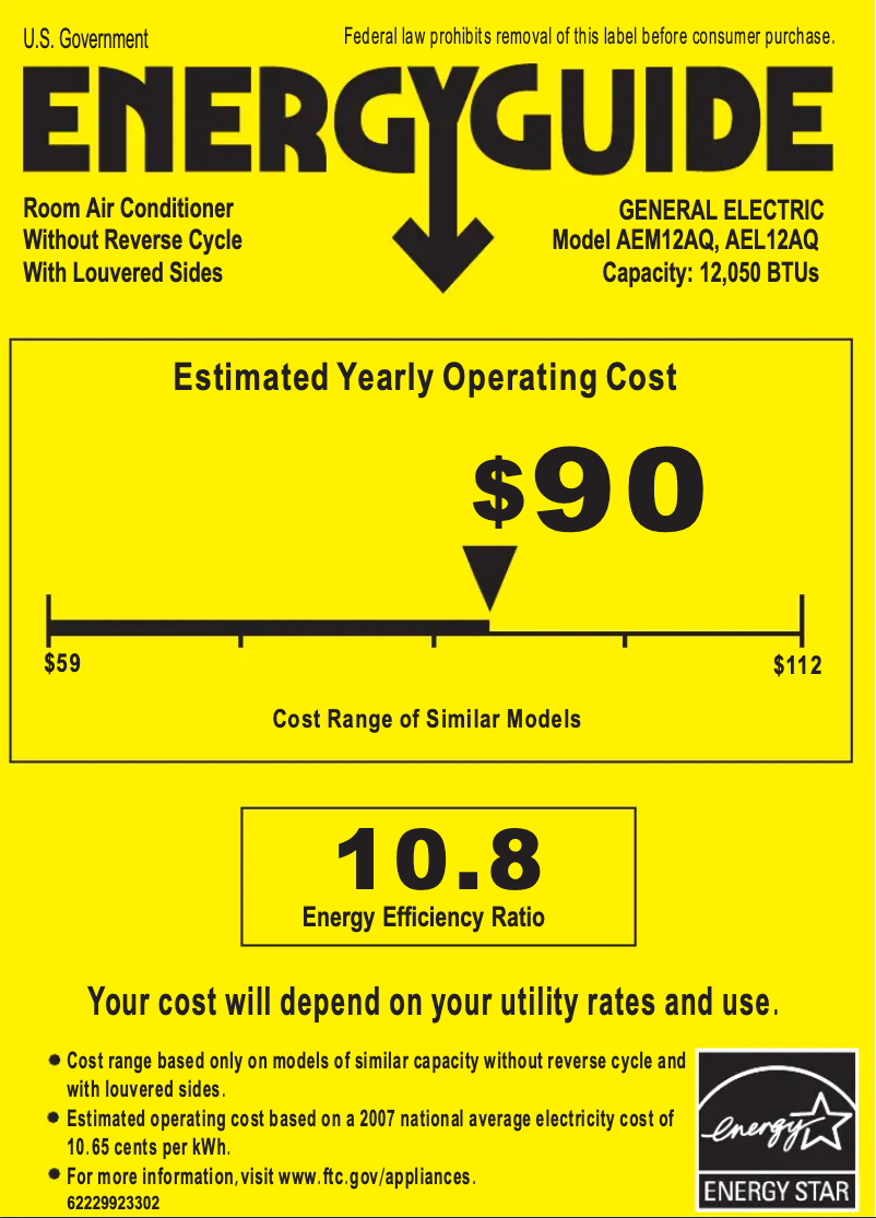 Imagen de la primera página del manual del dispositivo AEM12AQ