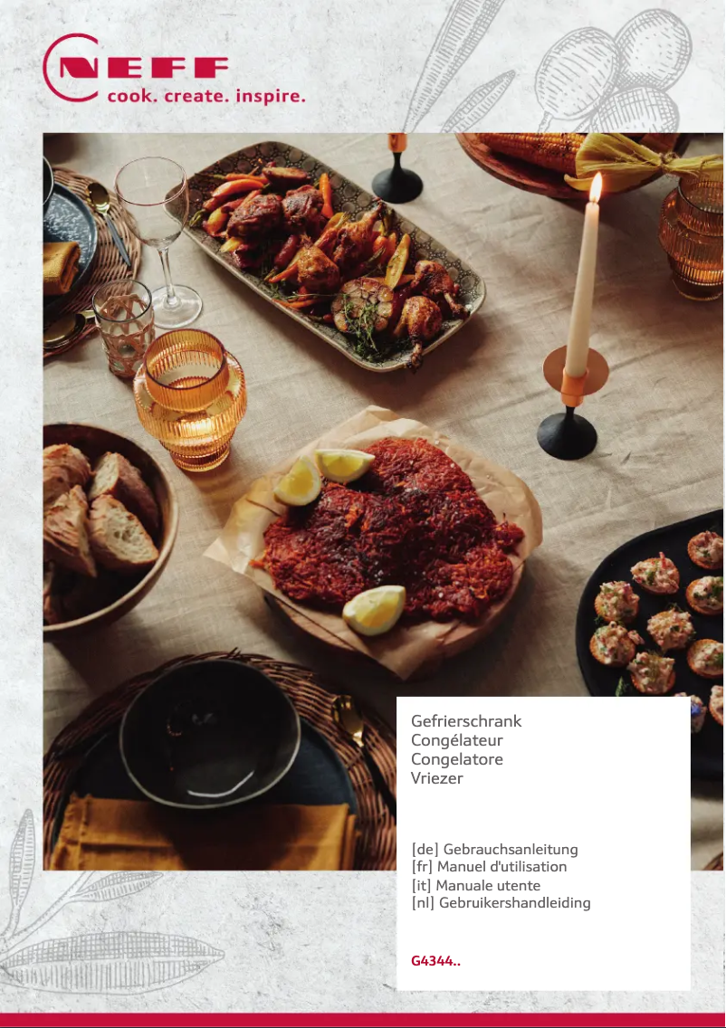 Página 1 del manual Manual de usuario Neff GU7213DE0