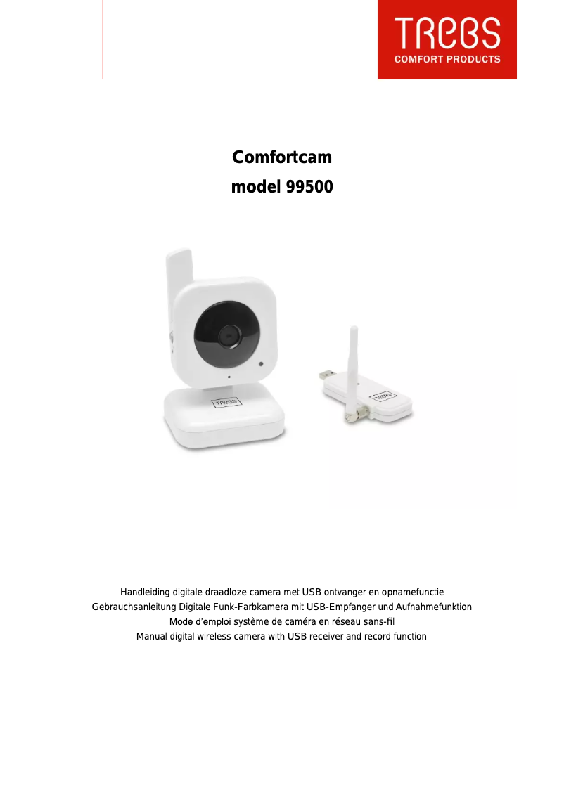 Página 1 del manual Manual de usuario Trebs Comfortcam 99500