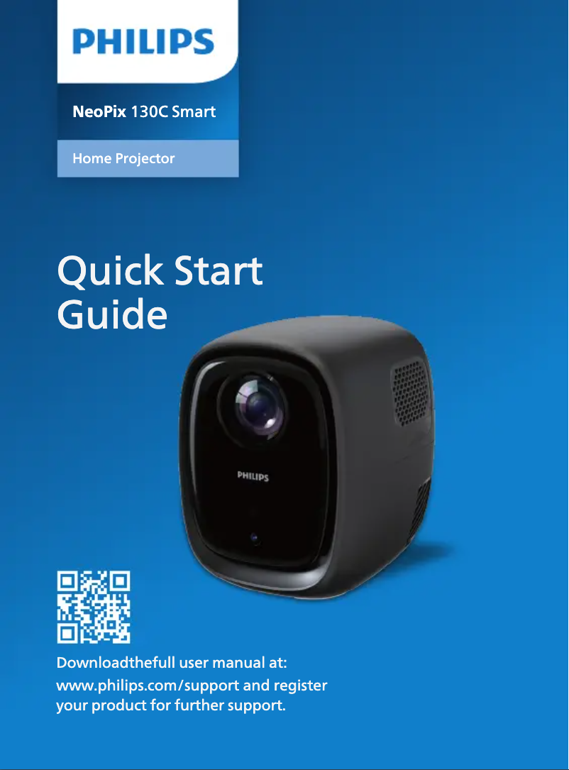 Página 1 del manual Manual de usuario Philips NeoPix 130C Smart
