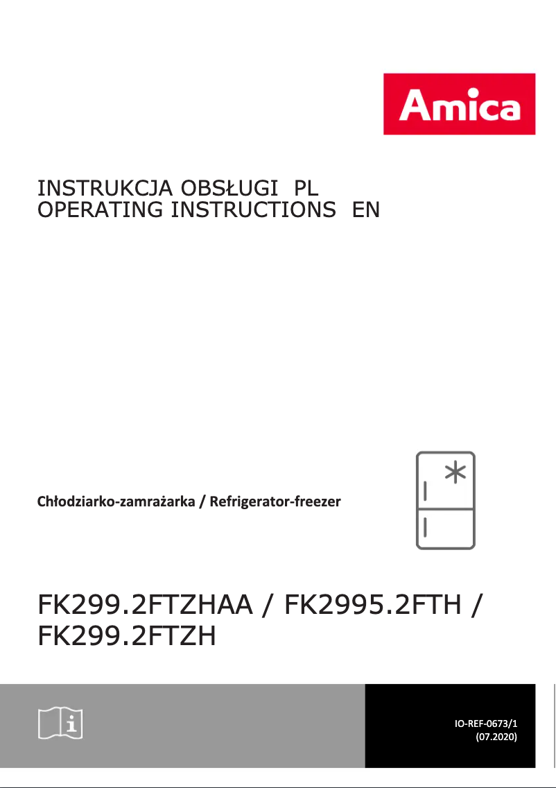 Imagen de la primera página del manual del dispositivo FK2995.2FTH