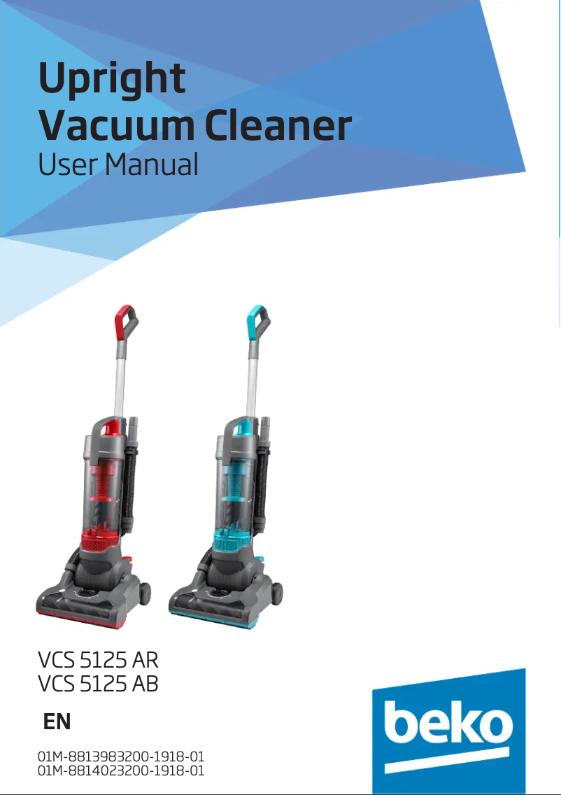 Imagen de la primera página del manual del dispositivo VCS5125A