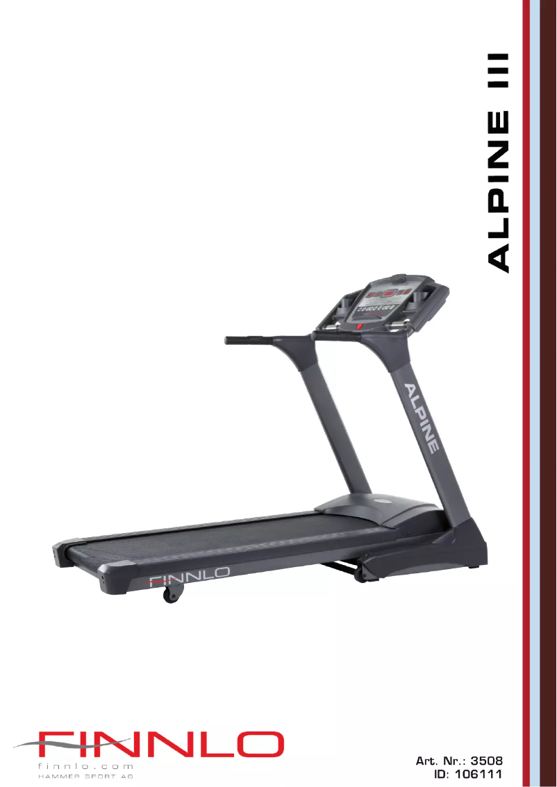 Página 1 del manual Manual de usuario Finnlo Alpine III 3508