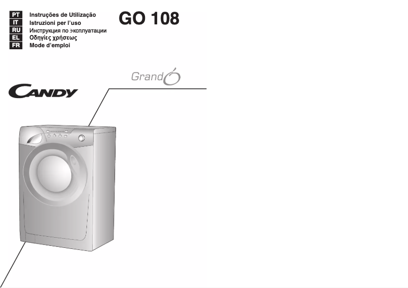Imagen de la primera página del manual del dispositivo GO 108-04S