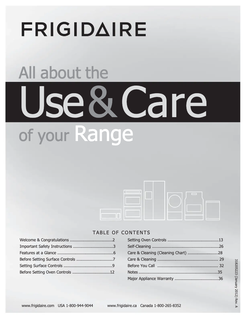 Imagen de la primera página del manual del dispositivo FGEF306TMB