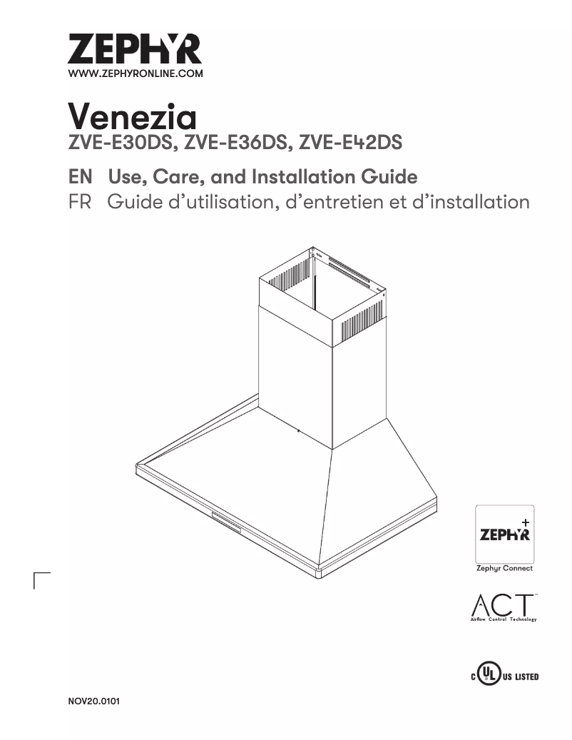 Imagen de la primera página del manual del dispositivo Venezia ZVE-E30DS