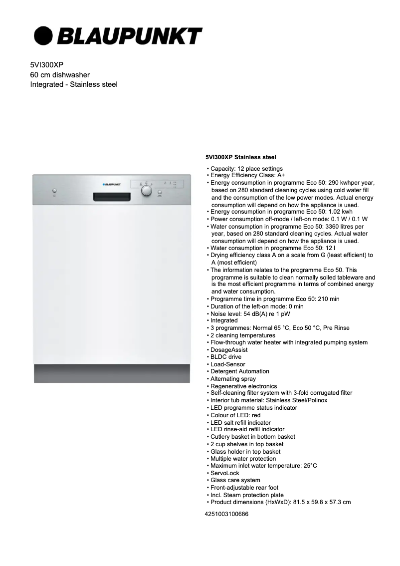 Imagen de la primera página del manual del dispositivo 5VI 300XP